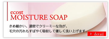 きめ細かい、濃密でクリーミーな泡が、毛穴の汚れもすばやく吸収して優しく洗い上げます。